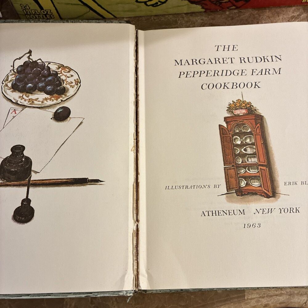 Vintage 1963 The Margaret Rudkin Pepperidge Farm Cookbook Hardcover First Ed. - Picture 3 of 16